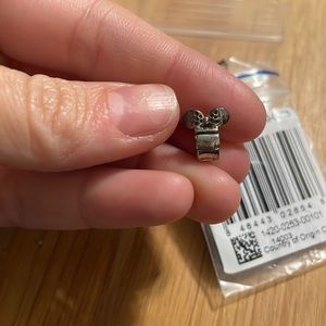Disney Chamilia Sterling Silver lock charm beads - Minnie Mouse ears